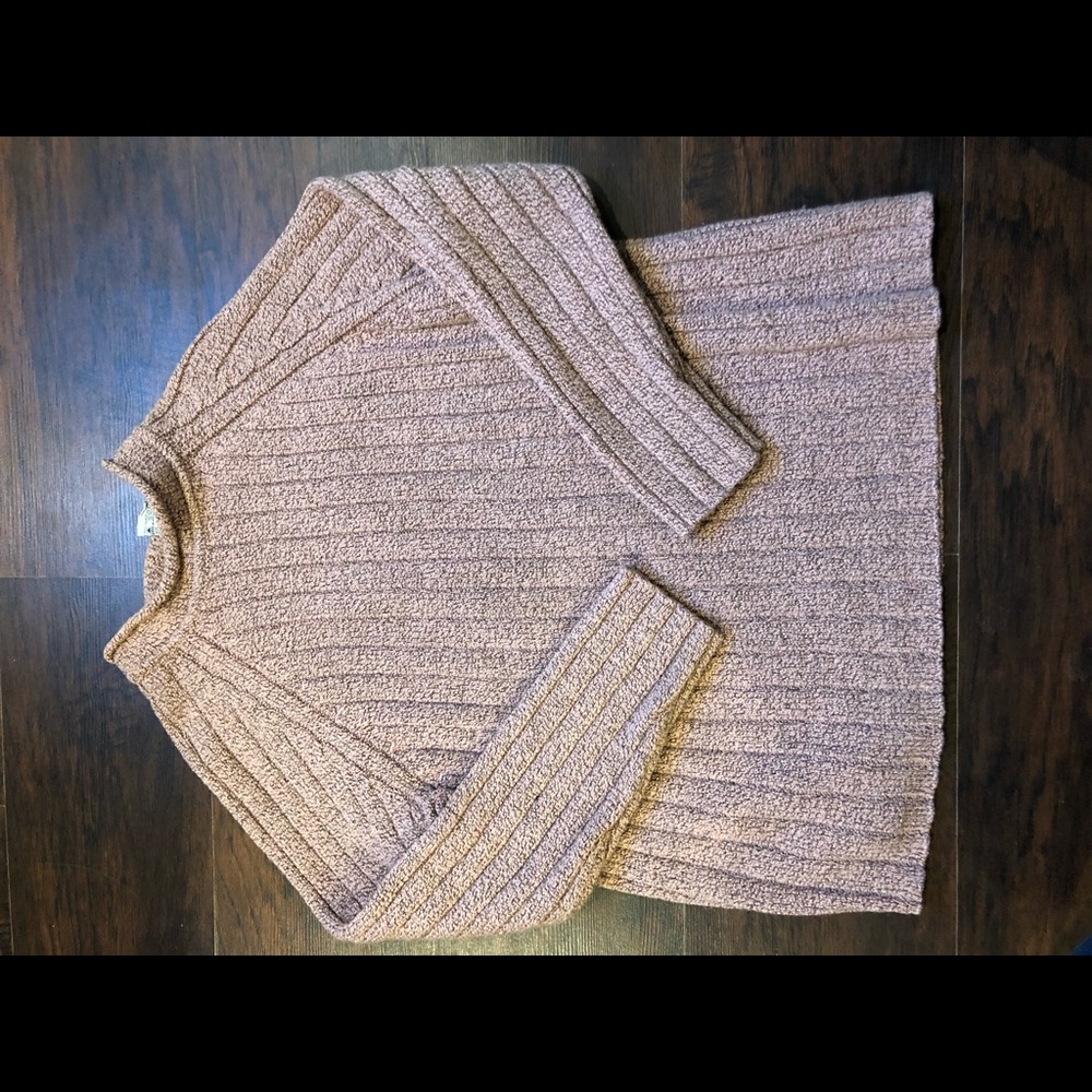 Pink White Stag Sweater